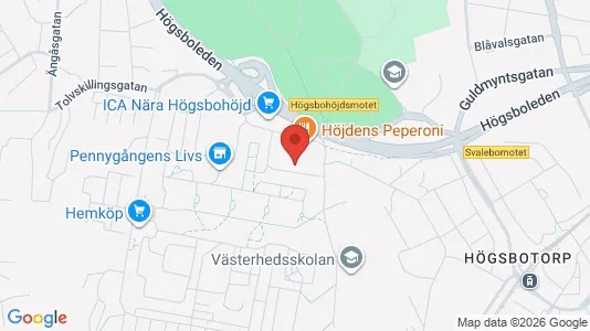 Lägenheter att hyra i Majorna-Linné - kort over placeringen