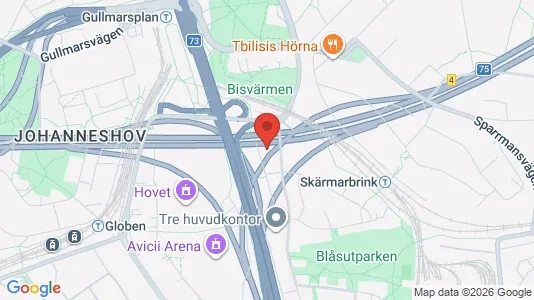Lägenheter att hyra i Söderort - kort over placeringen
