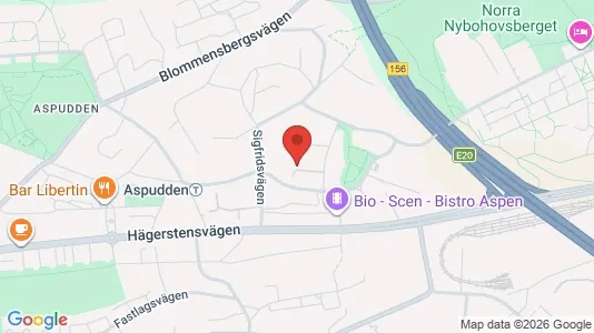 Lägenheter att hyra i Söderort - kort over placeringen