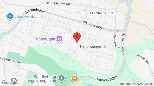 Lägenheter att hyra i Sundbyberg - kort over placeringen