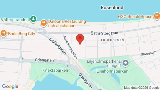 Lägenheter att hyra i Jönköping - kort over placeringen