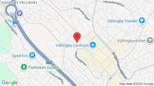 Lägenheter att hyra i Västerort - kort over placeringen