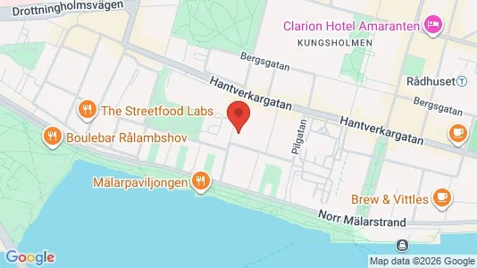 Lägenheter att hyra i Kungsholmen - kort over placeringen