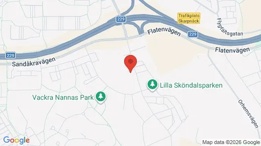 Lägenheter att hyra i Söderort - kort over placeringen