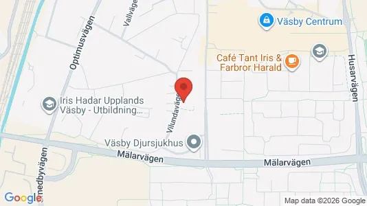 Lägenheter att hyra i Upplands Väsby - kort over placeringen