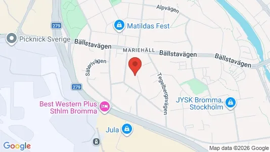 Lägenheter att hyra i Västerort - kort over placeringen