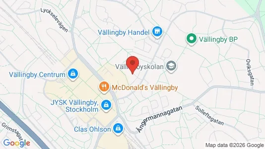Lägenheter att hyra i Västerort - kort over placeringen