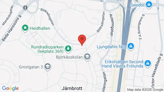 Lägenheter att hyra i Askim-Frölunda-Högsbo - kort over placeringen