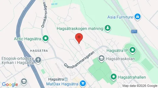 Lägenheter att hyra i Söderort - kort over placeringen