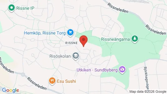 Lägenheter att hyra i Sundbyberg - kort over placeringen