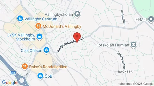 Lägenheter att hyra i Västerort - kort over placeringen