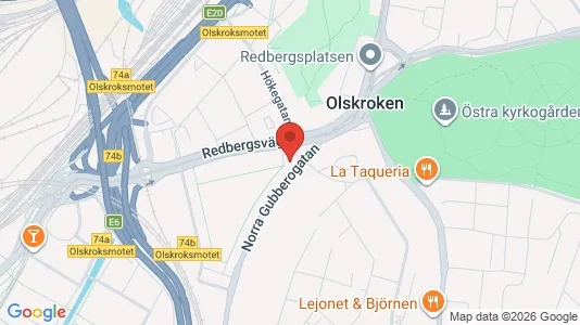 Lägenheter att hyra i Örgryte-Härlanda - kort over placeringen