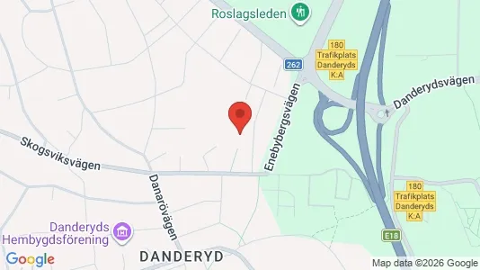 Lägenheter att hyra i Danderyd - kort over placeringen