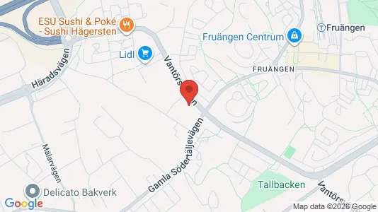 Lägenheter att hyra i Söderort - kort over placeringen