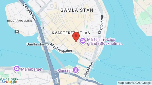 Lägenheter att hyra i Stockholm Innerstad - kort over placeringen