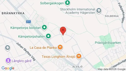 Lägenheter att hyra i Söderort - kort over placeringen