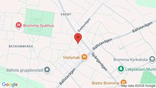 Lägenheter att hyra i Västerort - kort over placeringen