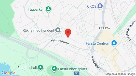 Lägenheter att hyra i Söderort - kort over placeringen
