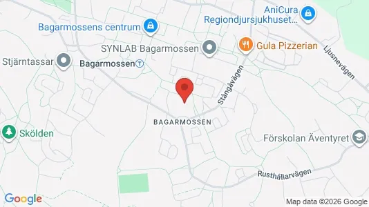 Lägenheter att hyra i Söderort - kort over placeringen