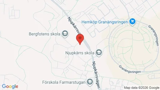 Lägenheter att hyra i Tyresö - kort over placeringen