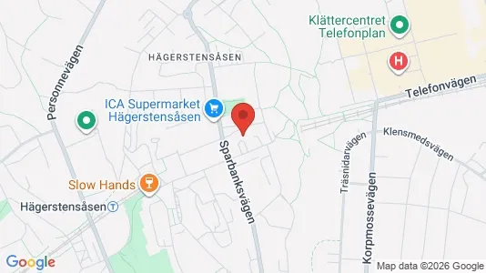 Lägenheter att hyra i Söderort - kort over placeringen