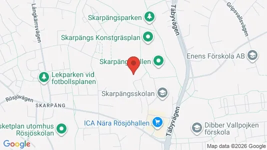 Lägenheter att hyra i Täby - kort over placeringen