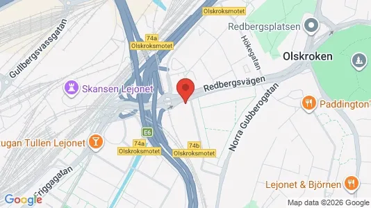 Lägenheter att hyra i Örgryte-Härlanda - kort over placeringen