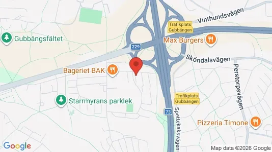 Lägenheter att hyra i Söderort - kort over placeringen