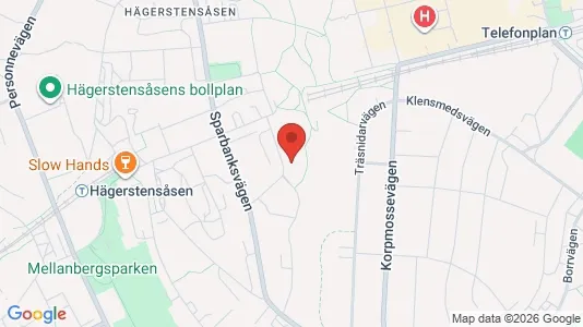 Lägenheter att hyra i Söderort - kort over placeringen