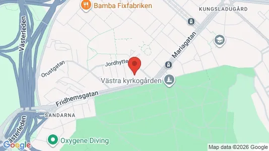 Lägenheter att hyra i Majorna-Linné - kort over placeringen