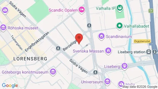 Lägenheter att hyra i Örgryte-Härlanda - kort over placeringen