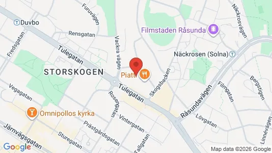 Lägenheter att hyra i Sundbyberg - kort over placeringen