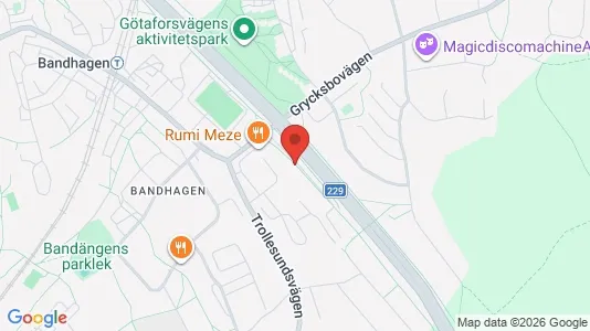 Lägenheter att hyra i Söderort - kort over placeringen