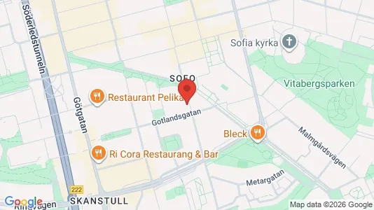 Lägenheter att hyra i Stockholm Innerstad - kort over placeringen