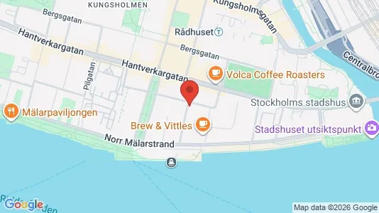 Lägenheter att hyra i Kungsholmen - kort over placeringen