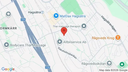 Lägenheter att hyra i Söderort - kort over placeringen