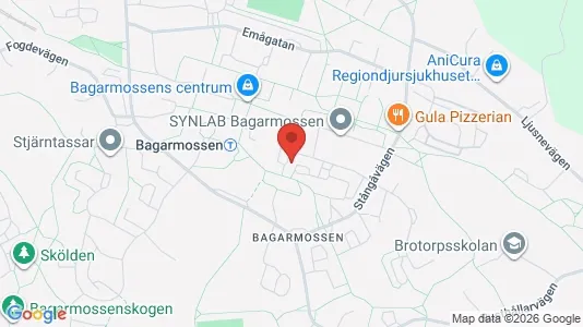 Lägenheter att hyra i Söderort - kort over placeringen