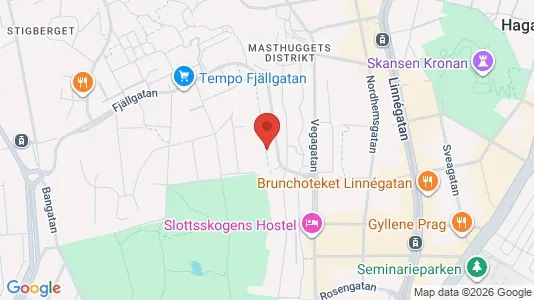 Lägenheter att hyra i Majorna-Linné - kort over placeringen
