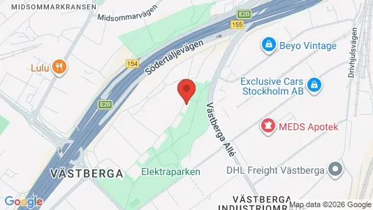 Lägenheter att hyra i Söderort - kort over placeringen