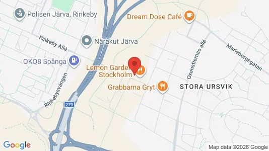 Lägenheter att hyra i Sundbyberg - kort over placeringen