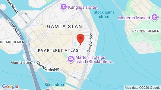 Lägenheter att hyra i Stockholm Innerstad - kort over placeringen