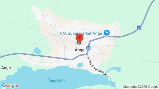 Lägenheter att hyra i Ånge - Bild från Google Street View