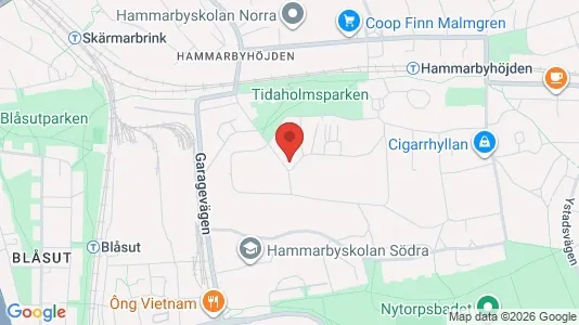 Lägenheter att hyra i Söderort - kort over placeringen