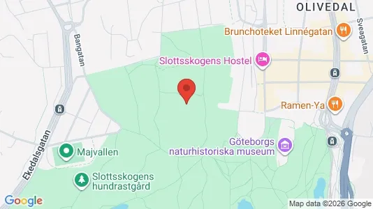 Lägenheter att hyra i Majorna-Linné - kort over placeringen