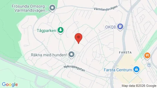 Lägenheter att hyra i Söderort - kort over placeringen