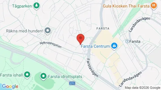 Lägenheter att hyra i Söderort - kort over placeringen