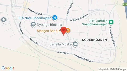Lägenheter att hyra i Järfälla - kort over placeringen