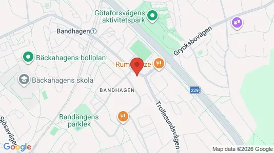 Lägenheter att hyra i Söderort - kort over placeringen