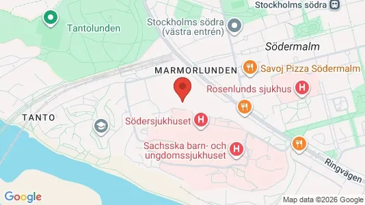 Lägenheter att hyra i Södermalm - kort over placeringen