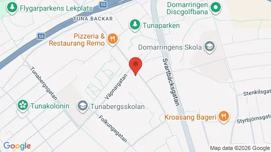 Lägenheter att hyra i Uppsala - kort over placeringen